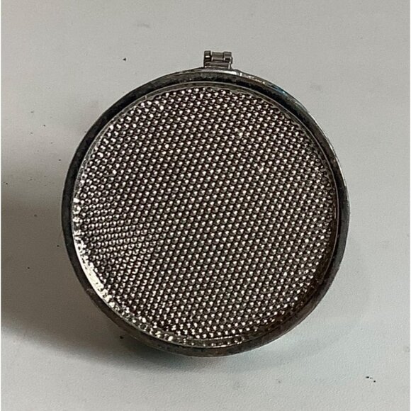 Portman Mermaid Sitting on Rock Sea Floor Enamel Crystals Figurine Box 4"x2.5" - Picture 6 of 8